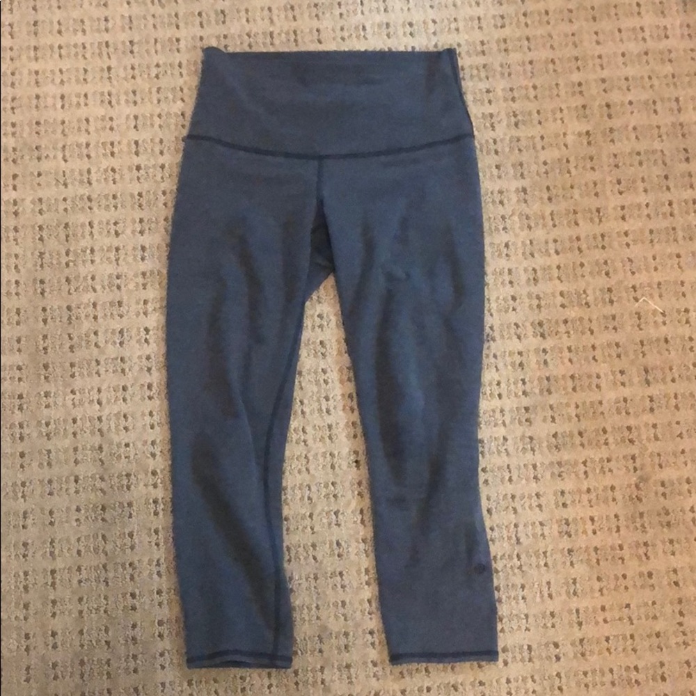 Grey lulu Lemmon high waisted leggings